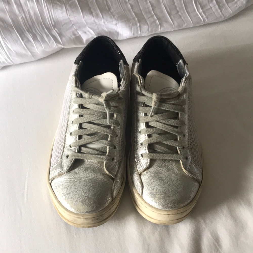 P448 Silver John Sneaker